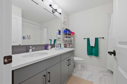 147 Magnolia Path Se, Calgary, AB - Indoor Photo Showing Bathroom