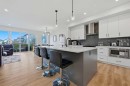 147 Magnolia Path Se, Calgary, AB  - Indoor Photo Showing Kitchen With Upgraded Kitchen 