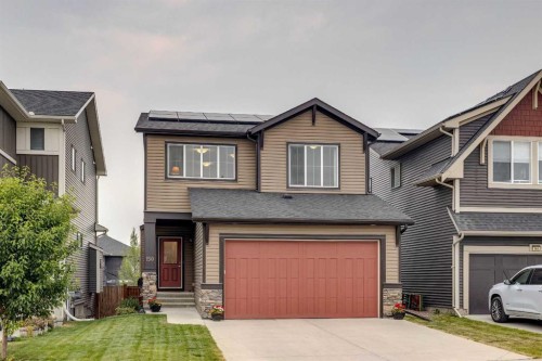 150 Fireside Bend, Cochrane, AB - Outdoor With Facade