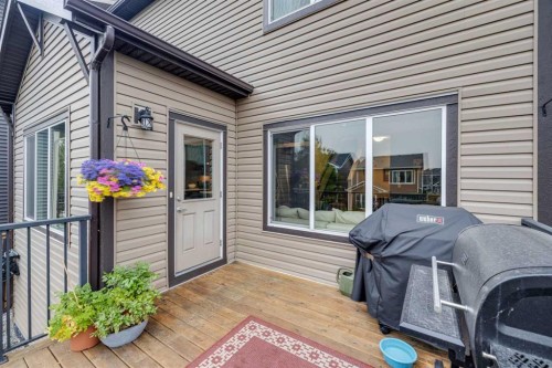 150 Fireside Bend, Cochrane, AB - Outdoor With Deck Patio Veranda With Exterior