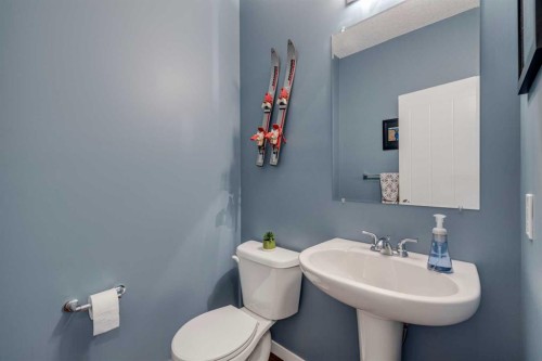 150 Fireside Bend, Cochrane, AB - Indoor Photo Showing Bathroom
