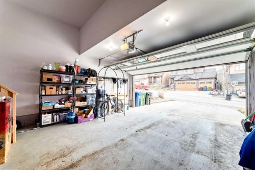 169 Aspenshire Drive Sw, Calgary, AB - Indoor Photo Showing Garage