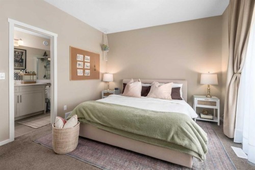 446 Walgrove Way Se, Calgary, AB - Indoor Photo Showing Bedroom