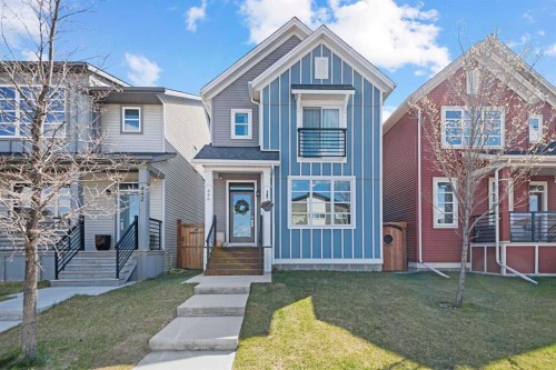 446 Walgrove Way Se, Calgary, AB - Outdoor With Facade