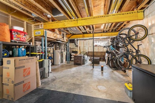 446 Walgrove Way Se, Calgary, AB - Indoor Photo Showing Basement