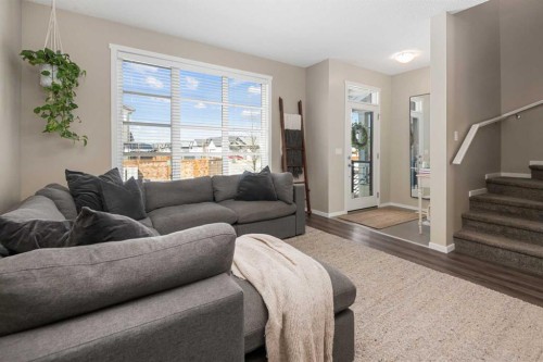 446 Walgrove Way Se, Calgary, AB - Indoor Photo Showing Living Room