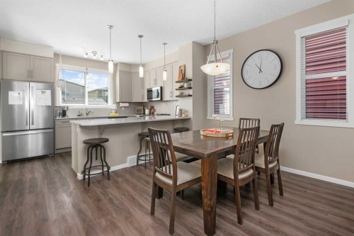 446 Walgrove Way Se, Calgary, AB - Indoor Photo Showing Dining Room