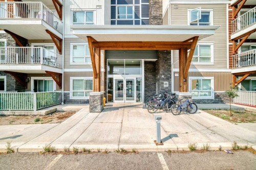 4116-302 Skyview Ranch Drive Ne, Calgary, AB - Outdoor With Balcony With Facade