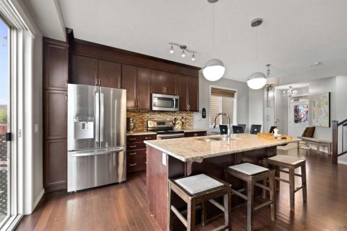 259 Cityscape Gardens Ne, Calgary, AB - Indoor Photo Showing Kitchen With Stainless Steel Kitchen With Upgraded Kitchen