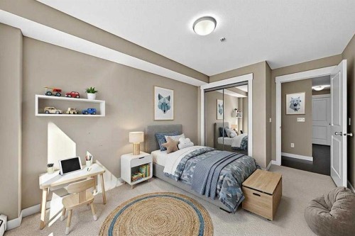 3306-302 Skyview Ranch Drive Ne, Calgary, AB - Indoor Photo Showing Bedroom