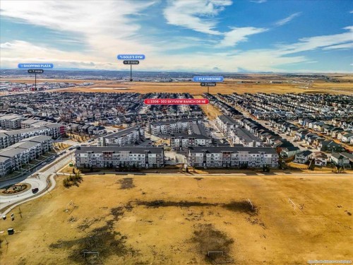 3306-302 Skyview Ranch Drive Ne, Calgary, AB - Outdoor With View