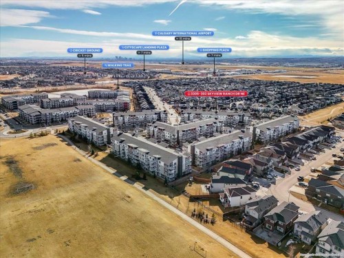 3306-302 Skyview Ranch Drive Ne, Calgary, AB - Outdoor With View