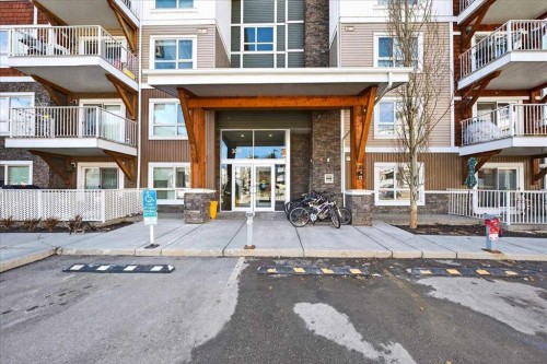 3306-302 Skyview Ranch Drive Ne, Calgary, AB - Outdoor With Balcony With Facade