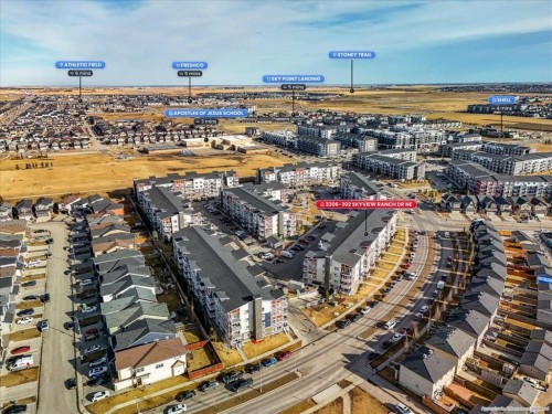 3306-302 Skyview Ranch Drive Ne, Calgary, AB - Outdoor With View