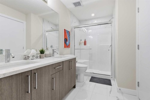 312 Red Sky Villas Ne, Calgary, AB - Indoor Photo Showing Bathroom