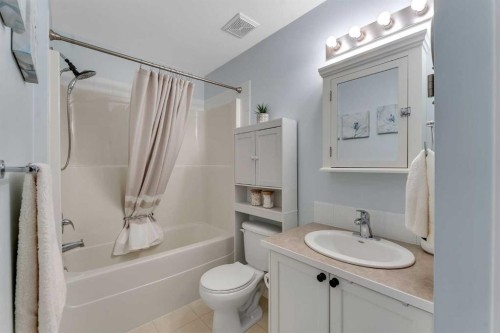 6-156 Canoe Drive Sw, Airdrie, AB - Indoor Photo Showing Bathroom