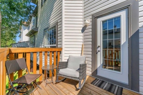 6-156 Canoe Drive Sw, Airdrie, AB - Outdoor With Deck Patio Veranda With Exterior