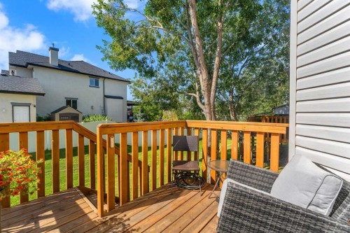 6-156 Canoe Drive Sw, Airdrie, AB - Outdoor With Deck Patio Veranda With Exterior