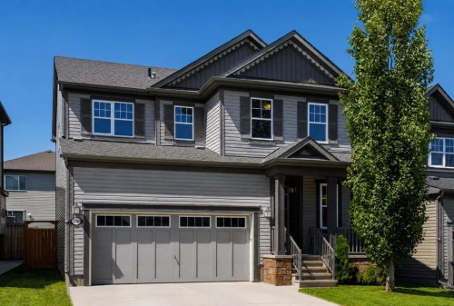 150 Osborne Rise Sw, Airdrie, AB - Outdoor With Facade