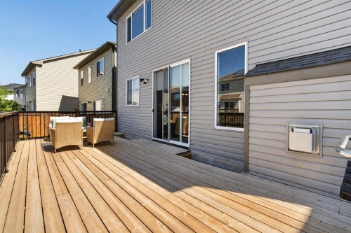 150 Osborne Rise Sw, Airdrie, AB - Outdoor With Deck Patio Veranda With Exterior