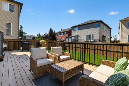 150 Osborne Rise Sw, Airdrie, AB - Outdoor With Deck Patio Veranda With Exterior