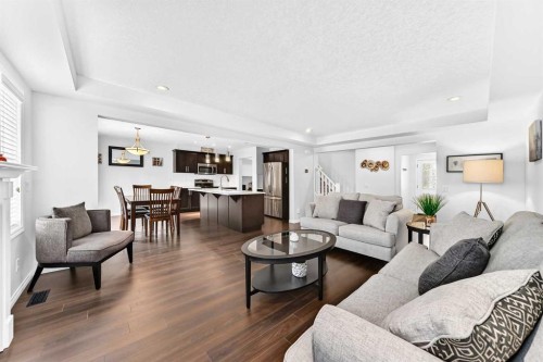 141 Shoreline Vista, Chestermere, AB - Indoor Photo Showing Living Room