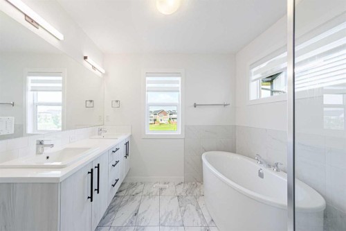 293 Carringsby Way Nw, Calgary, AB - Indoor Photo Showing Bathroom