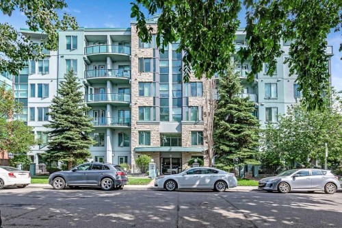 507-328 21 Avenue Sw, Calgary, AB - Outdoor With Balcony With Facade