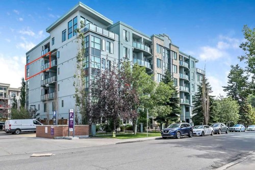 507-328 21 Avenue Sw, Calgary, AB - Outdoor With Balcony With Facade