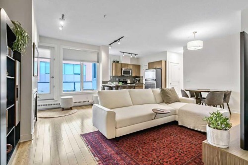 507-328 21 Avenue Sw, Calgary, AB - Indoor Photo Showing Living Room