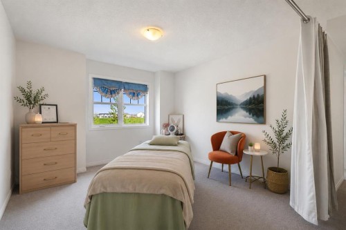 63 Carrington Manor Nw, Calgary, AB - Indoor Photo Showing Bedroom
