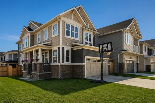 63 Carrington Manor Nw, Calgary, AB - Outdoor With Facade