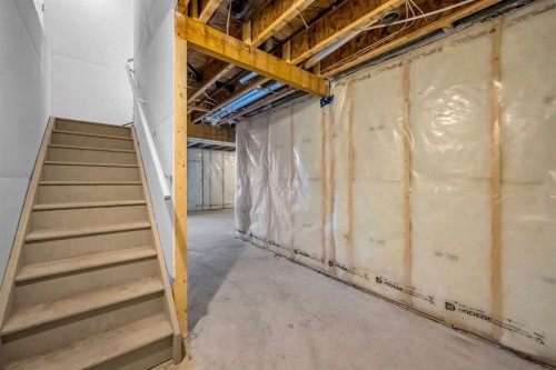641 Southwinds Close Sw, Airdrie, AB - Indoor Photo Showing Basement