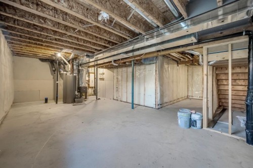 641 Southwinds Close Sw, Airdrie, AB - Indoor Photo Showing Basement