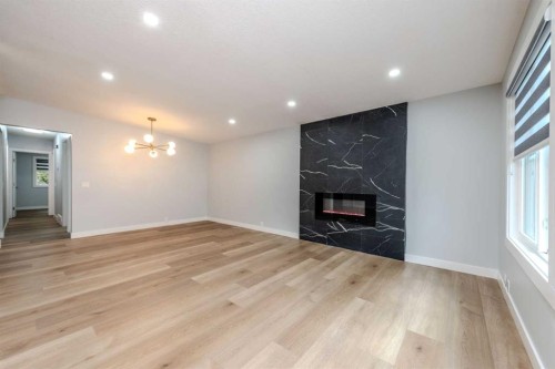 5655 Dalhousie Drive Nw, Calgary, AB - Indoor With Fireplace