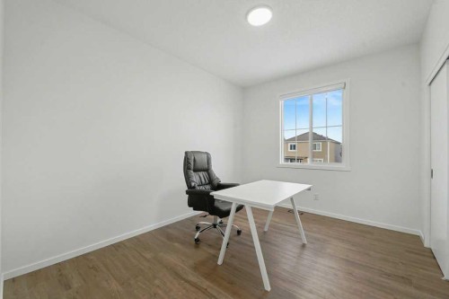 3034 Southwinds Place Sw, Airdrie, AB - Indoor Photo Showing Office