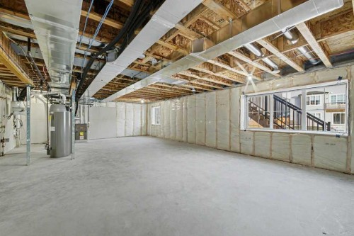 3034 Southwinds Place Sw, Airdrie, AB - Indoor Photo Showing Basement