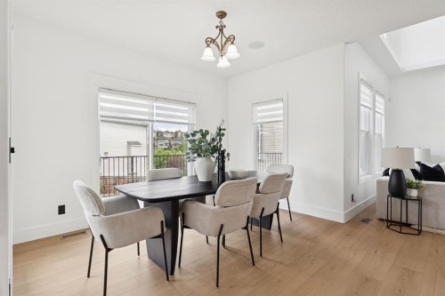 40 Val Gardena Court Sw, Calgary, AB - Indoor Photo Showing Dining Room