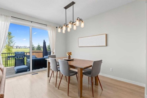 45 Savoy Landing Se, Calgary, AB - Indoor Photo Showing Dining Room