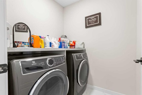 45 Savoy Landing Se, Calgary, AB - Indoor Photo Showing Laundry Room