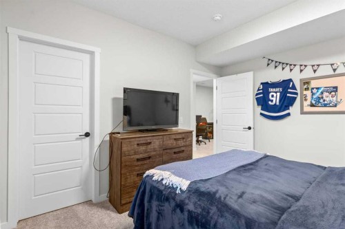 45 Savoy Landing Se, Calgary, AB - Indoor Photo Showing Bedroom