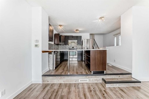 323 Falwood Way Ne, Calgary, AB - Indoor Photo Showing Kitchen With Upgraded Kitchen