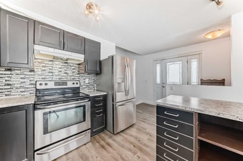 323 Falwood Way Ne, Calgary, AB - Indoor Photo Showing Kitchen With Stainless Steel Kitchen With Upgraded Kitchen