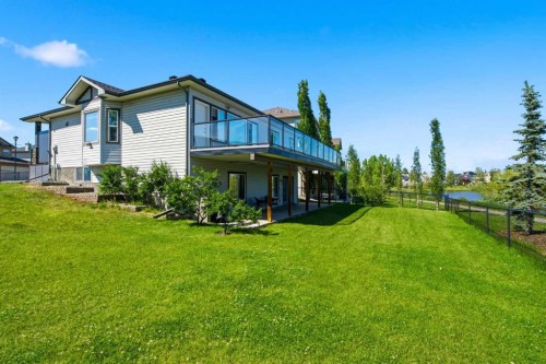 124 West Creek Glen, Chestermere, AB - Outdoor With Deck Patio Veranda