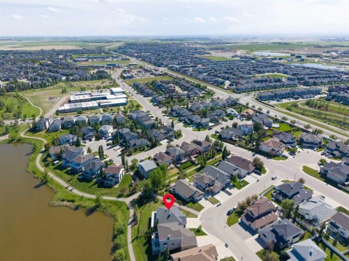 124 West Creek Glen, Chestermere, AB - Outdoor With View