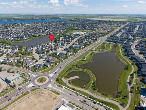 124 West Creek Glen, Chestermere, AB - Outdoor With View