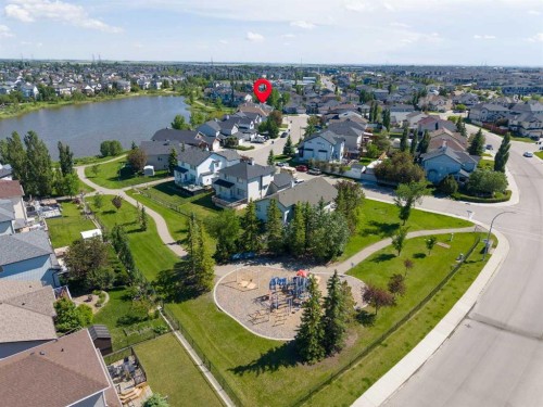 124 West Creek Glen, Chestermere, AB - Outdoor With Body Of Water With View