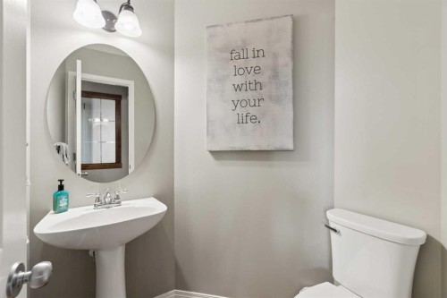 391 Auburn Bay Heights Se, Calgary, AB - Indoor Photo Showing Bathroom