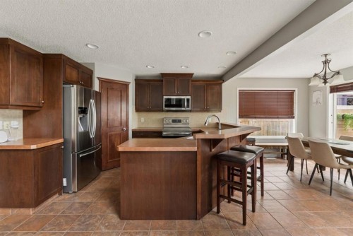 391 Auburn Bay Heights Se, Calgary, AB - Indoor Photo Showing Kitchen With Stainless Steel Kitchen