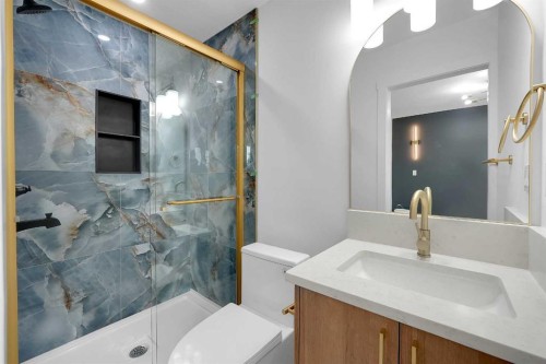 16 Abalone Crescent Ne, Calgary, AB - Indoor Photo Showing Bathroom